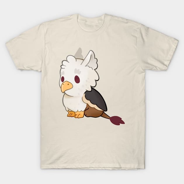 Chibi Griffin Sitting T-Shirt by Griffywings